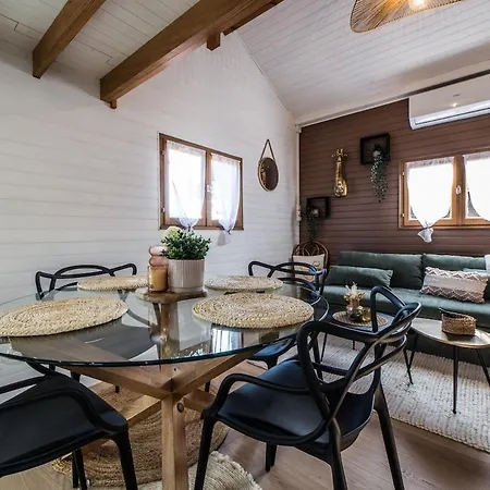 L'ecrin - & Bain Nordique Luxe Vue Horská chata Prouilly
