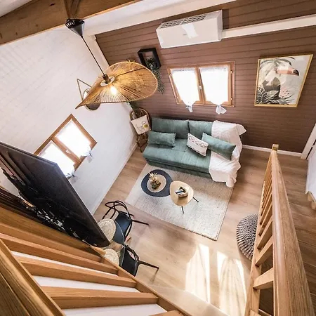 Alpesi faház L'ecrin - & Bain Nordique Luxe Vue